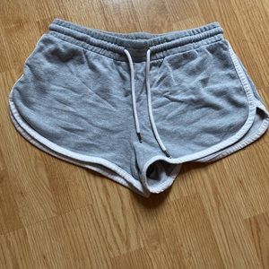 forever 21 grey lounge shorts